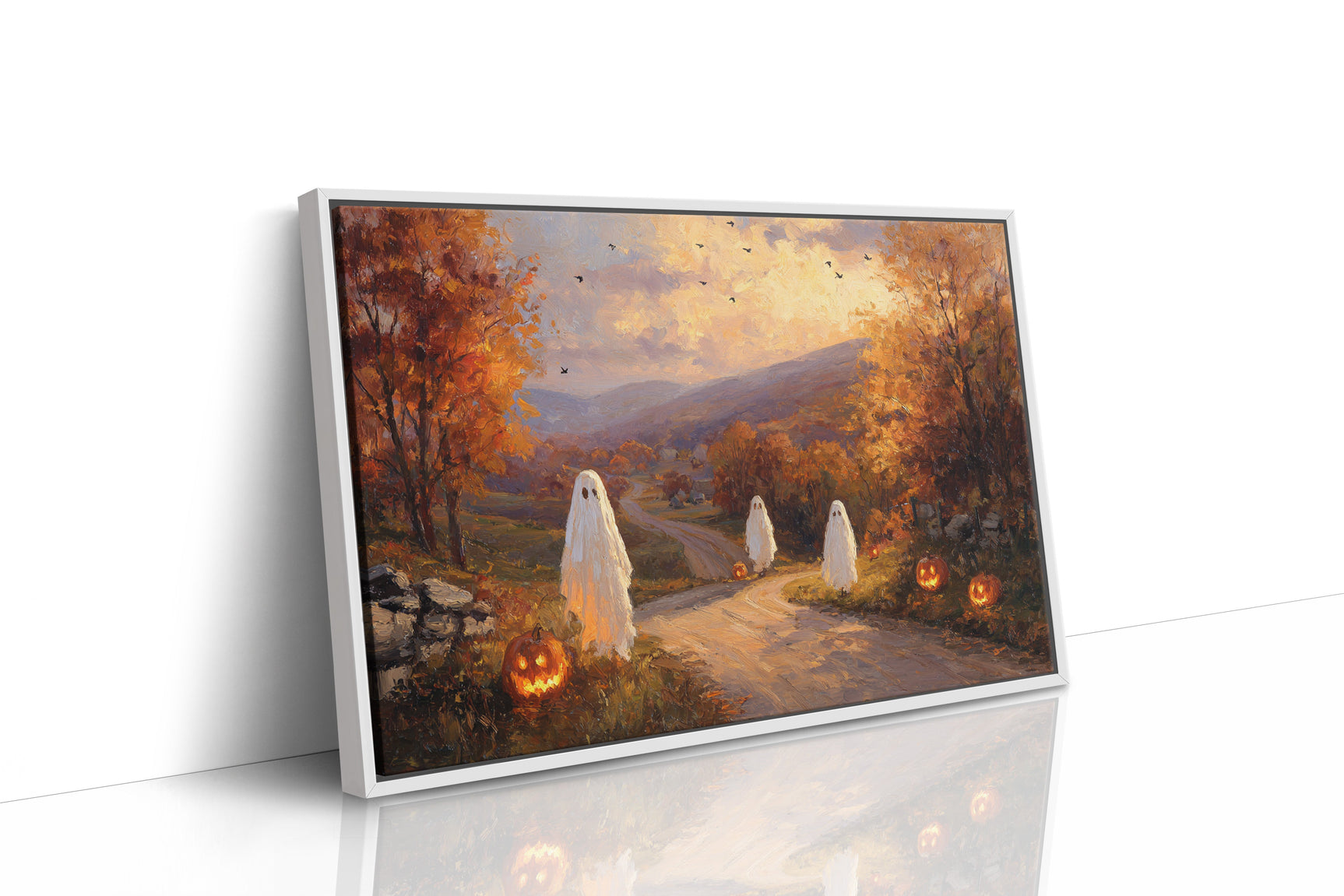 Beneath Autumn's Gilded Veil