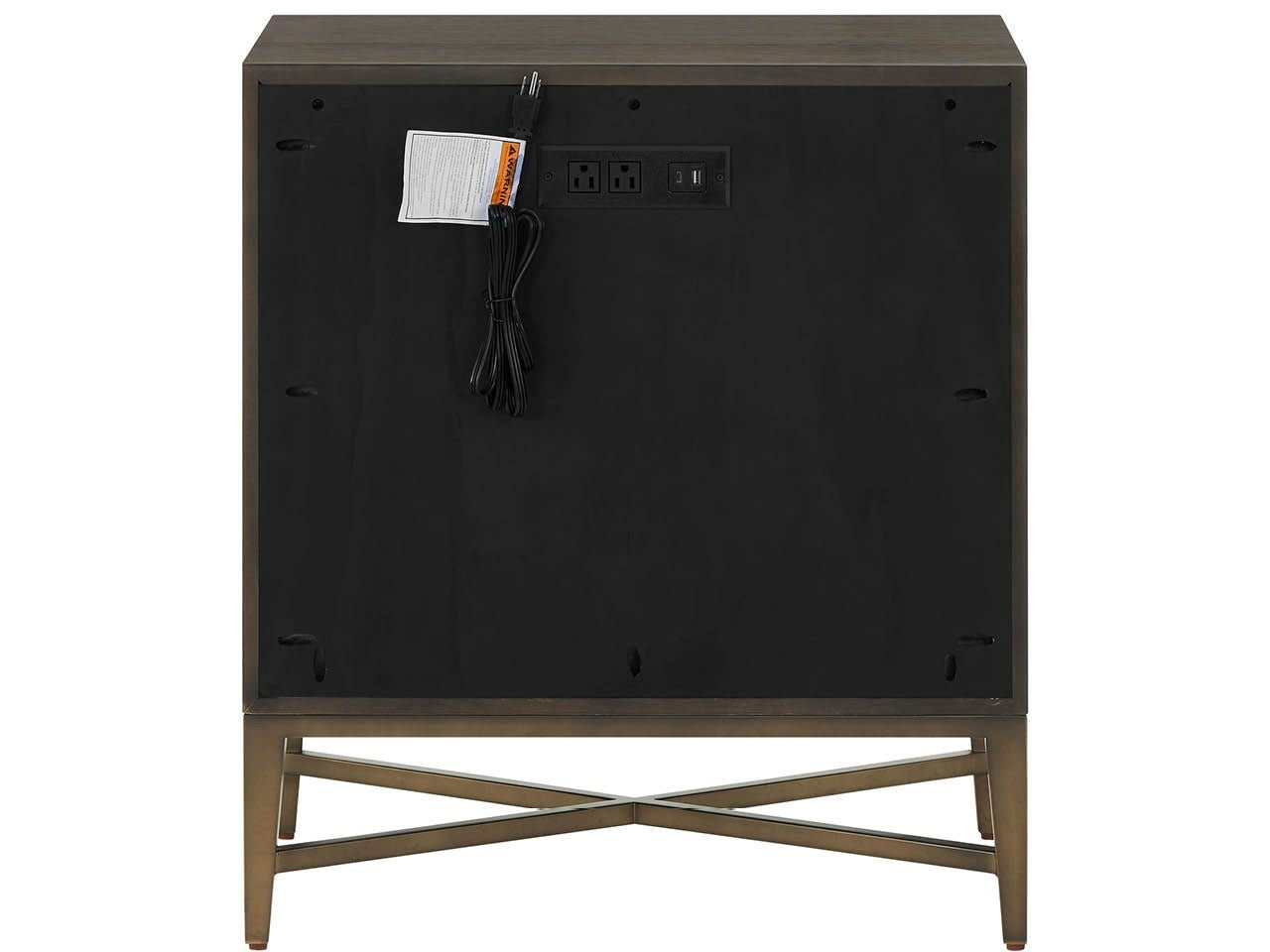 Montclair Cocoa One Drawer Nightstand