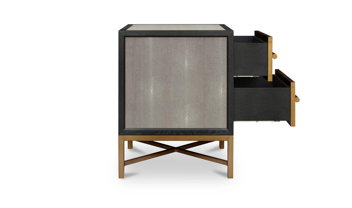Mako Grey Nightstand