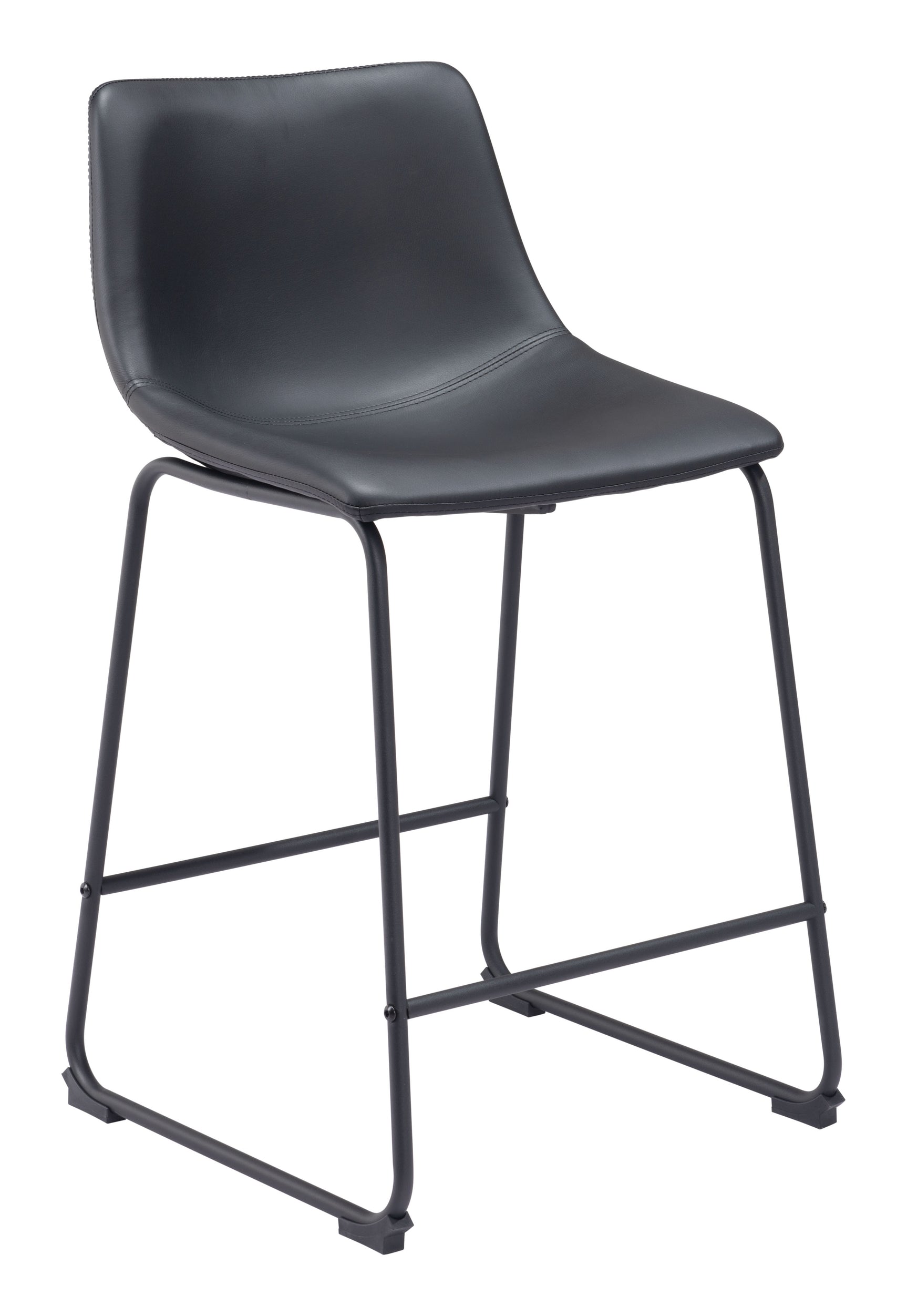 Smart Black Counter Stool (Set of 2)