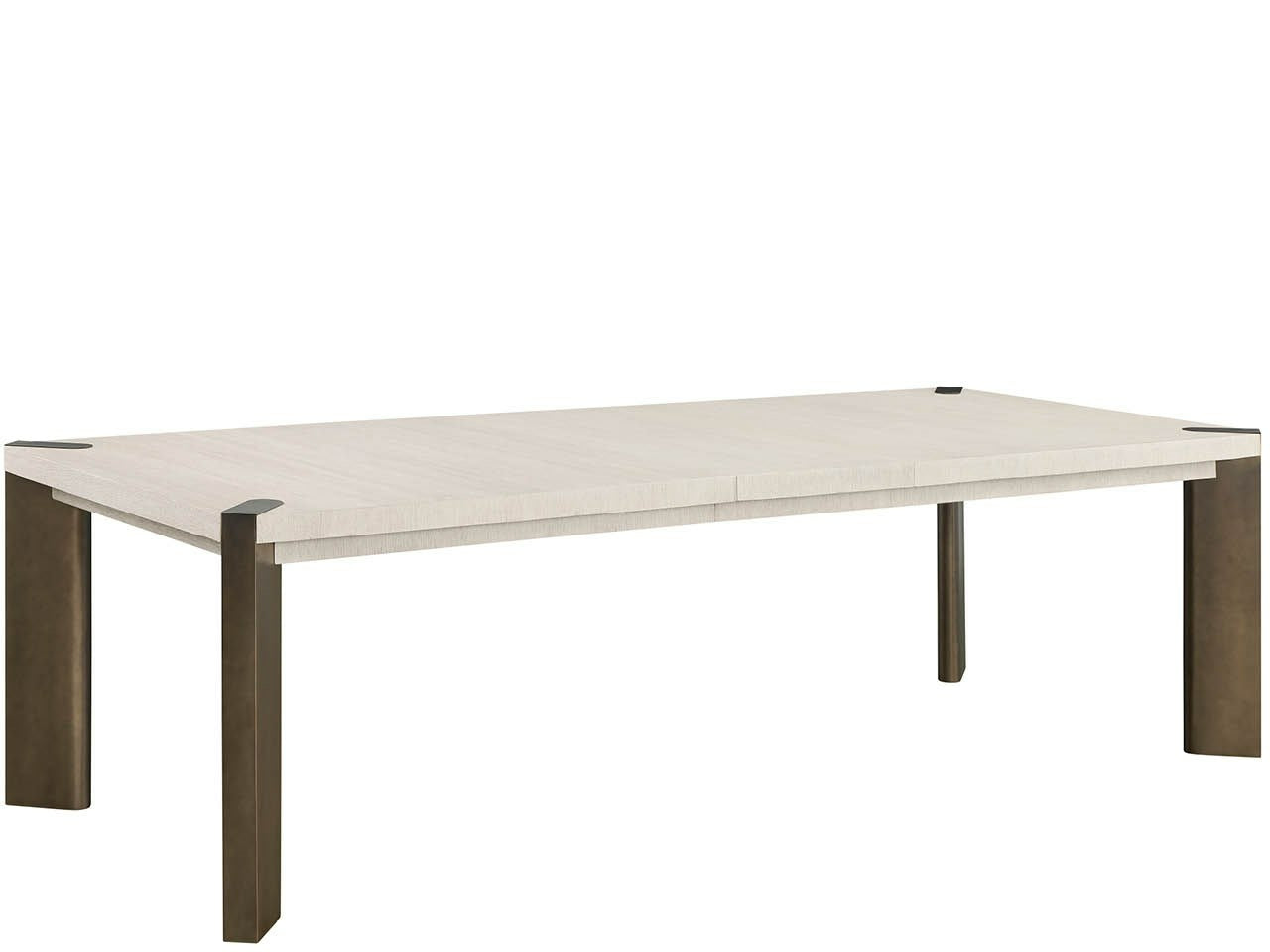 Modern Mist/Smoked Gold Dining Table