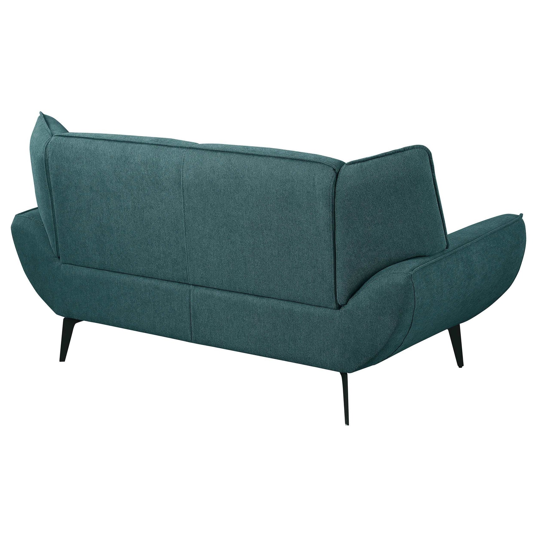 Acton Teal Blue Loveseat - Ornate Home
