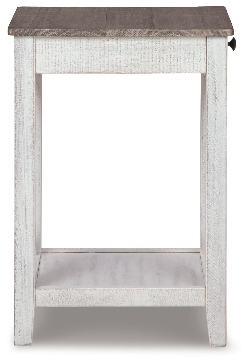 Adalane White & Gray Accent Table - Ornate Home