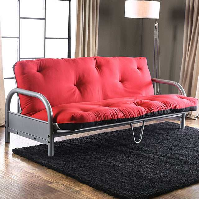 Aksel Black/Red Futon Mattress - Ornate Home