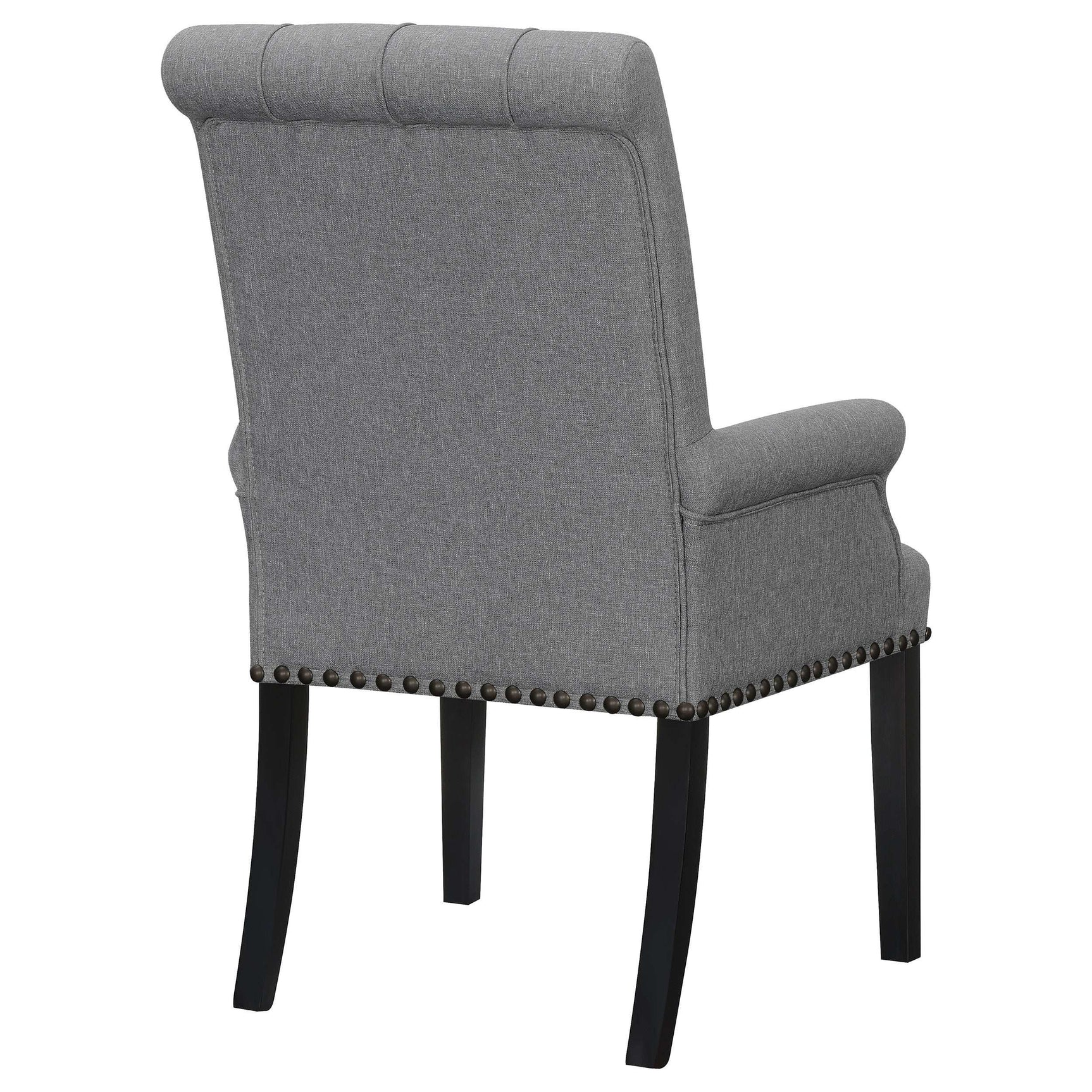 Alana Grey / Rustic Espresso Arm Chair - Ornate Home