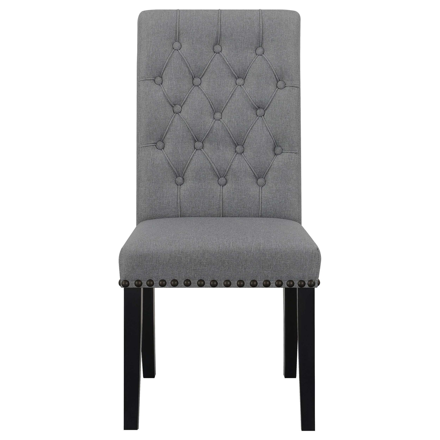 Alana Grey / Rustic Espresso Side Chair - Ornate Home