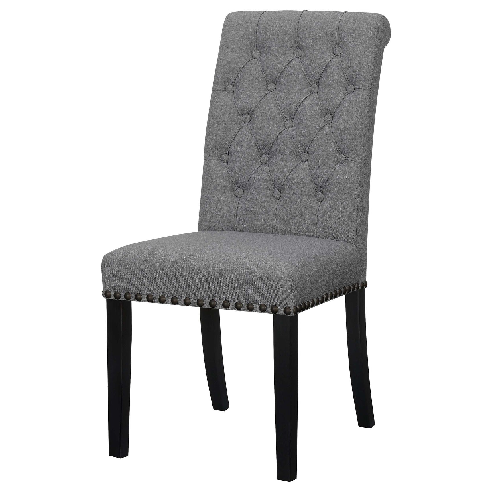 Alana Grey / Rustic Espresso Side Chair - Ornate Home