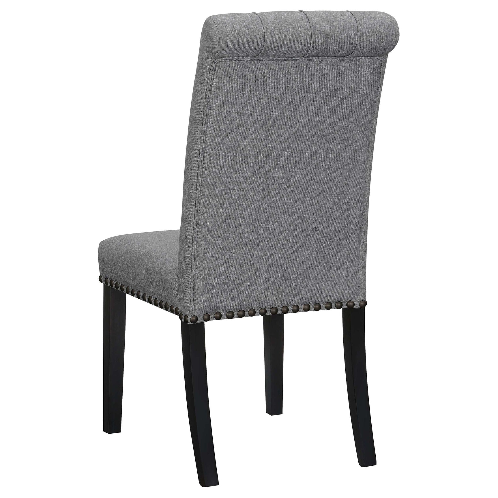 Alana Grey / Rustic Espresso Side Chair - Ornate Home