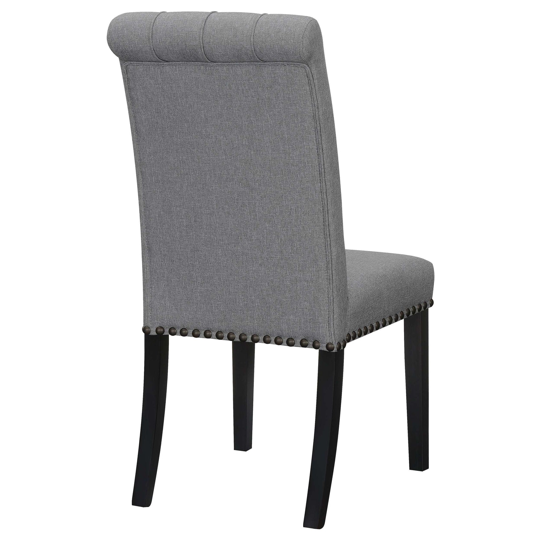Alana Grey / Rustic Espresso Side Chair - Ornate Home