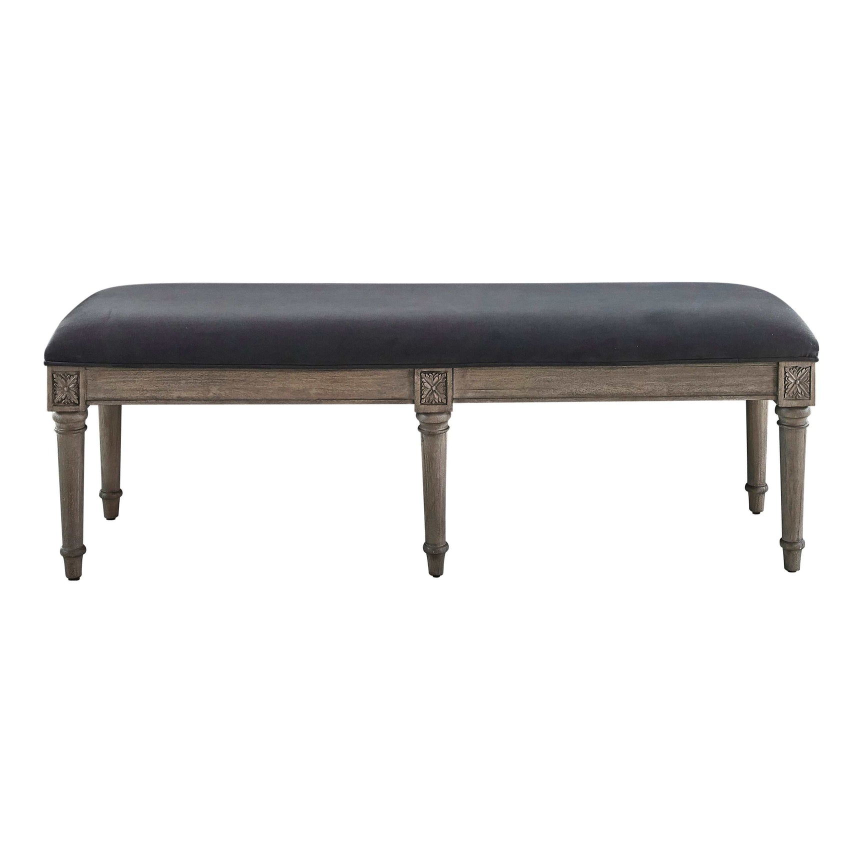 Alderwood French Grey Bench - Ornate Home