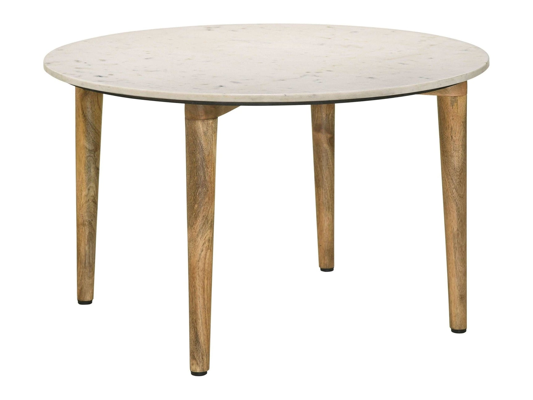 Aldis White / Natural Coffee Table - Ornate Home