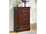 Alisdair Reddish Brown Chest of Drawers - Ornate Home