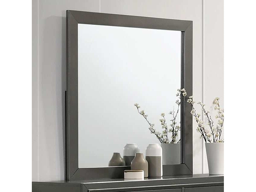 Alison Dark Walnut Mirror - Ornate Home