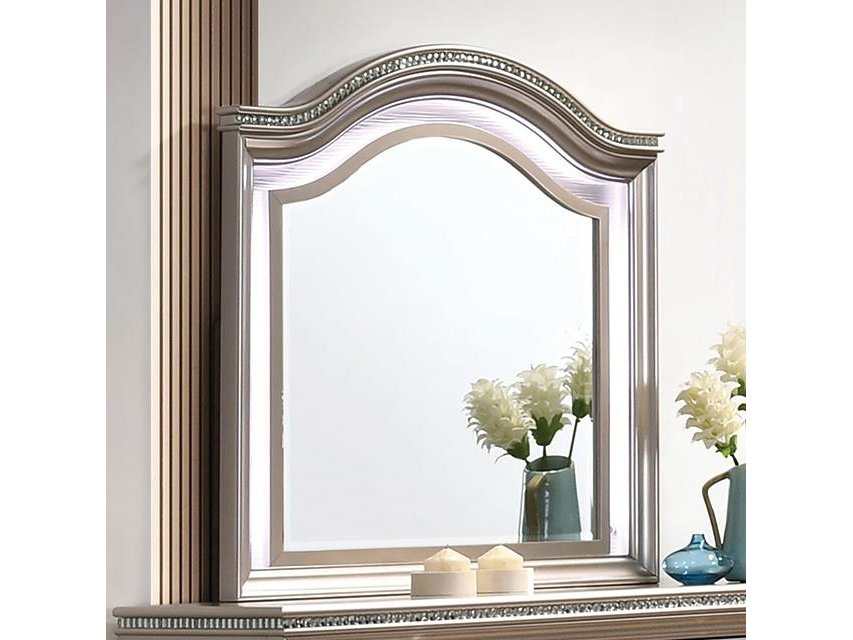 Allie Rose Gold Mirror - Ornate Home