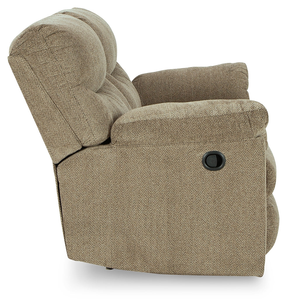 Alphons Manual Reclining Loveseat - Ornate Home