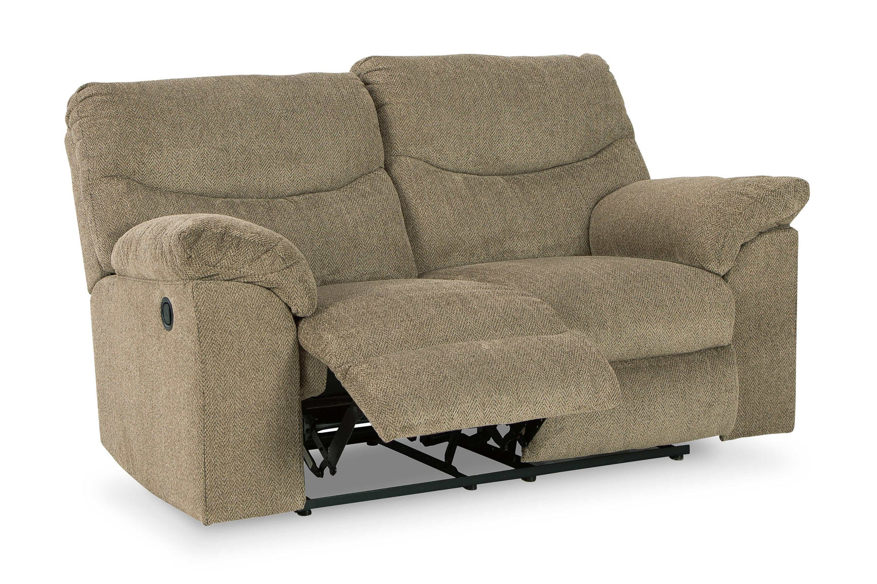Alphons Manual Reclining Sofa & Loveseat Set - Ornate Home