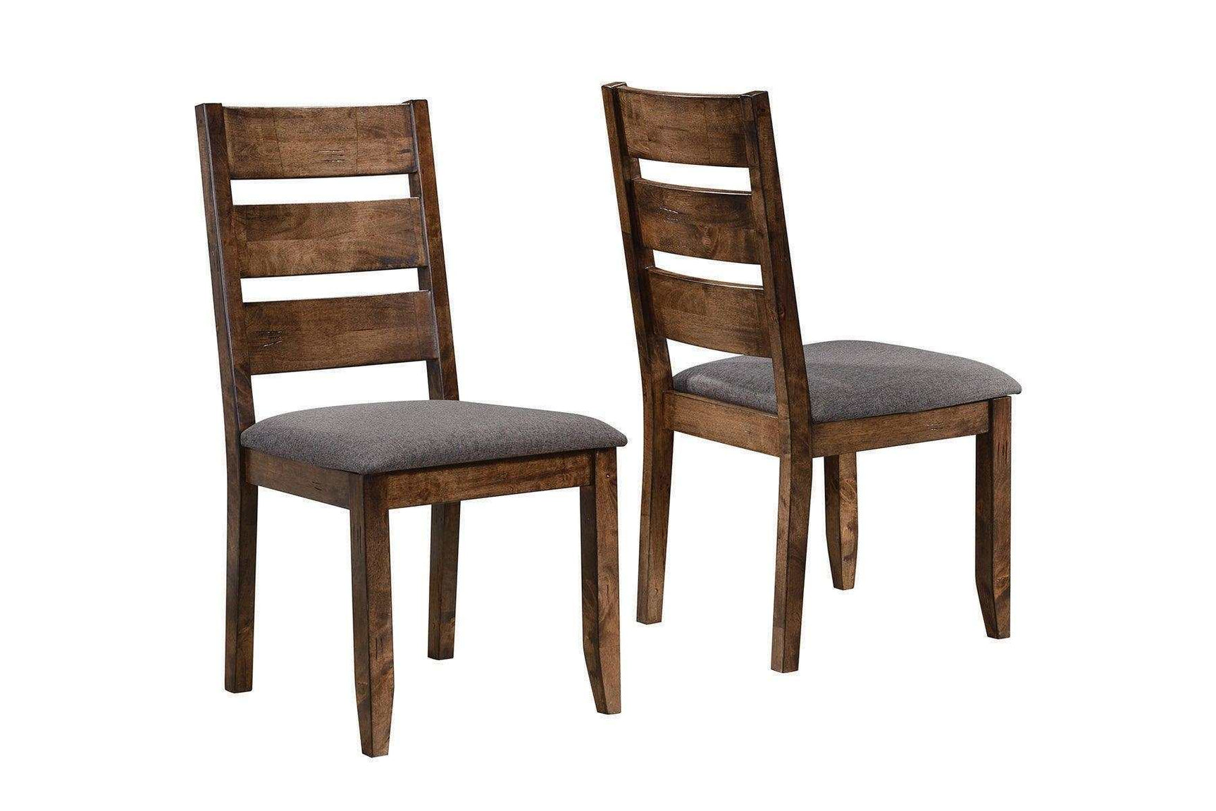 Alston Rustic Knotty Nutmeg 6pc Dining Set - Ornate Home
