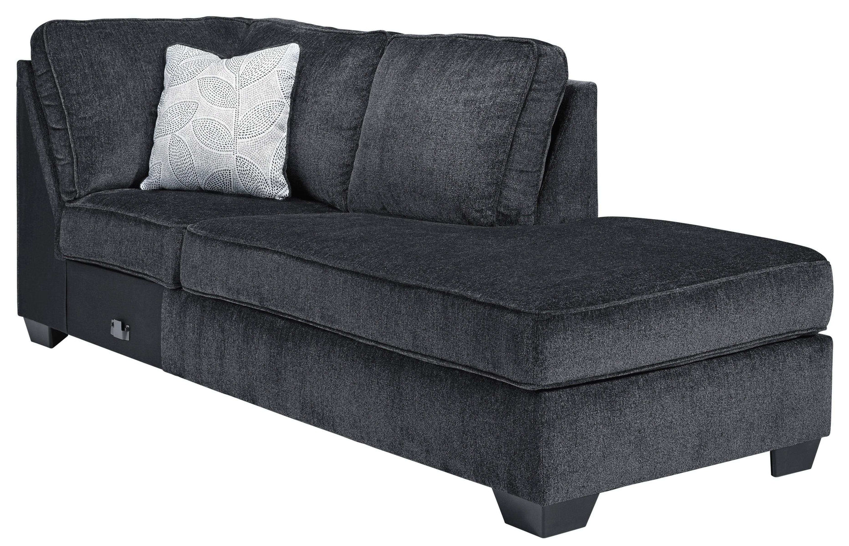 Altari Slate 2pc Sectional Sofa w/ Chaise - Ornate Home
