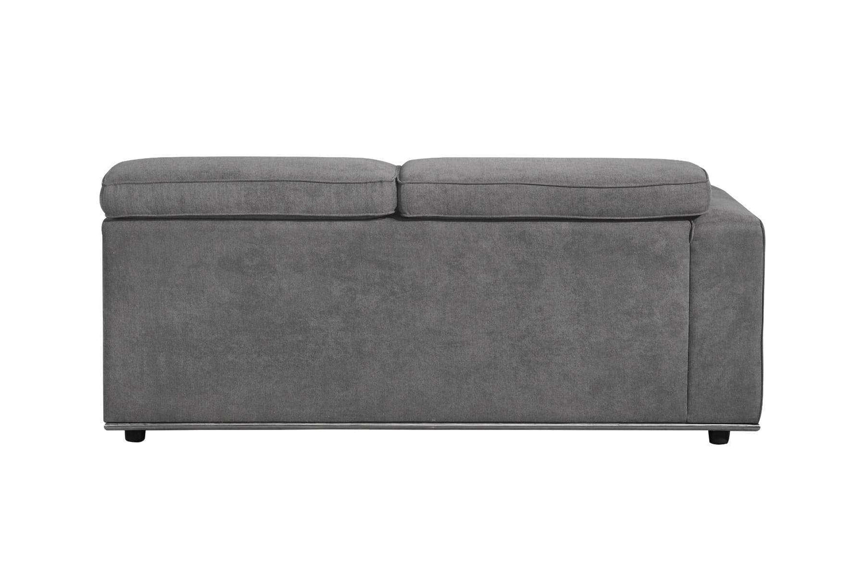Alwin Dark Gray 4pc Sectional Sofa - Ornate Home