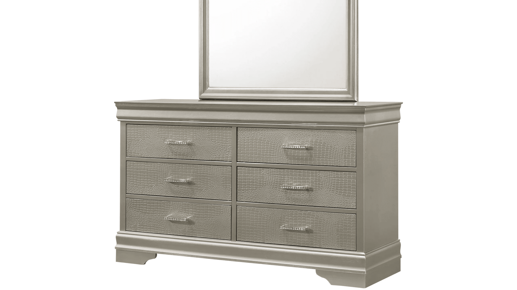 Amalia Silver Dresser - Ornate Home