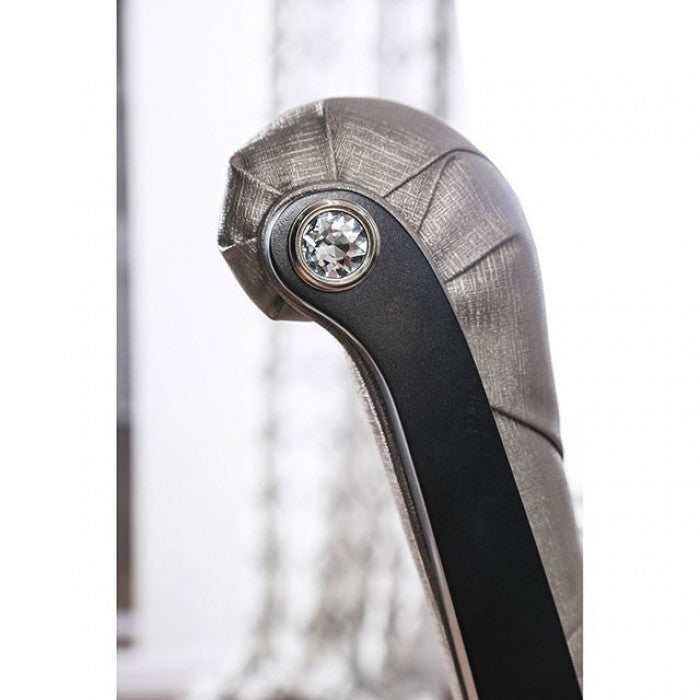 Amina Gray Dining Side Chair (Set of 2) - Ornate Home