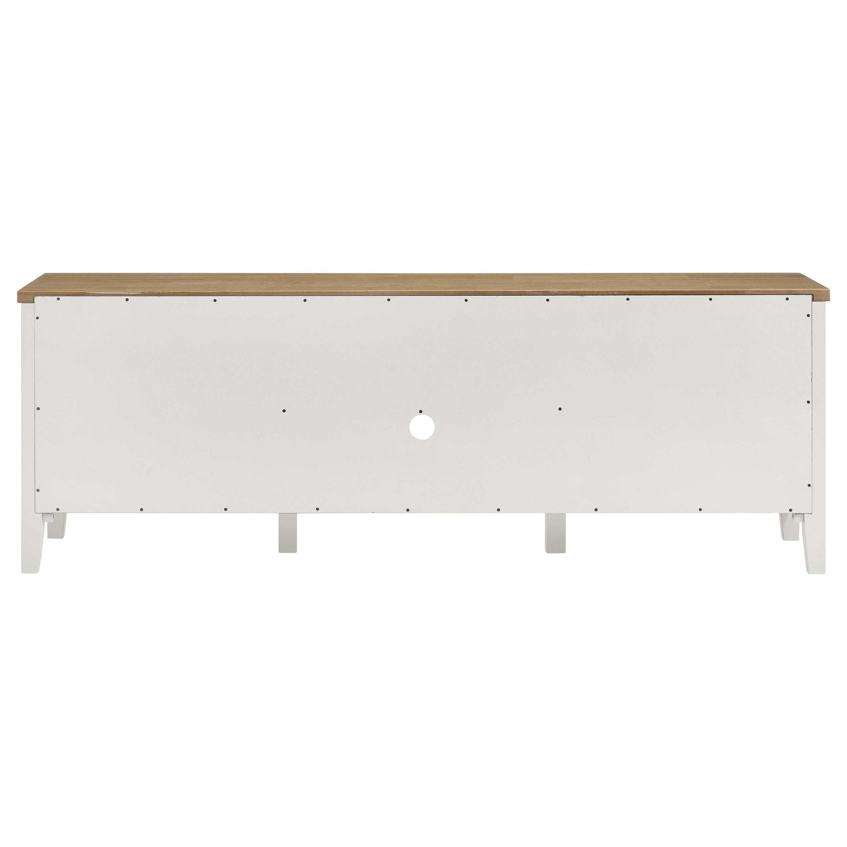 Angela Brown / White 67" Tv Stand - Ornate Home