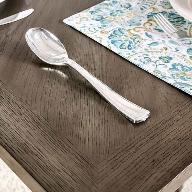 Anton Gray Counter Height Table - Ornate Home