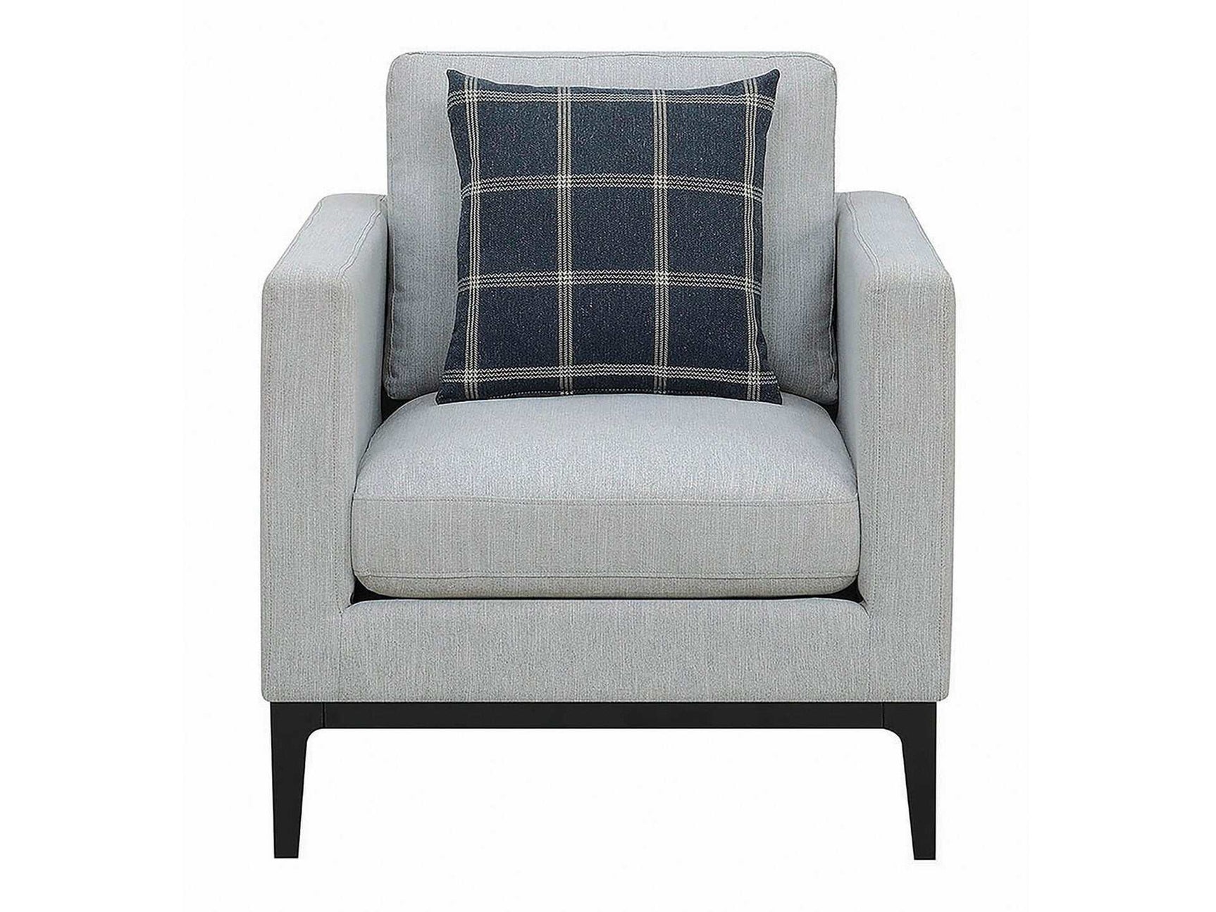 Apperson Light Grey Chair - Ornate Home