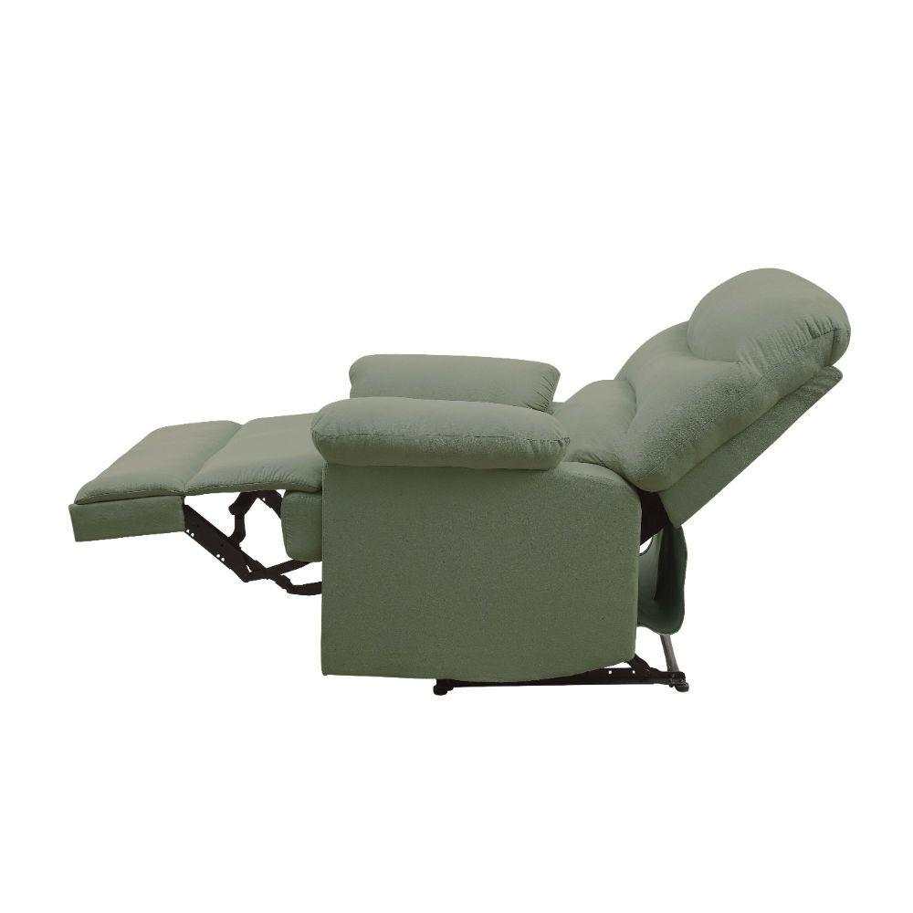 Arcadia Sage Microfiber Motion Recliner - Ornate Home
