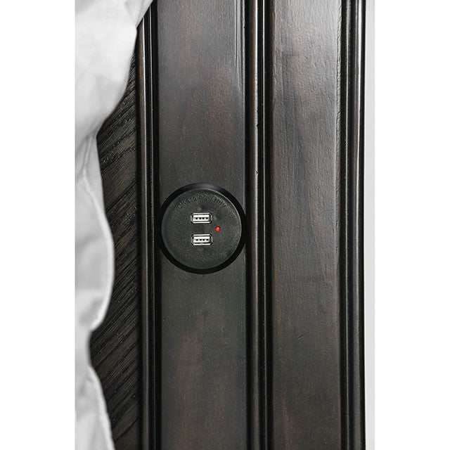 Argyros Espresso California King Storage Bed - Ornate Home