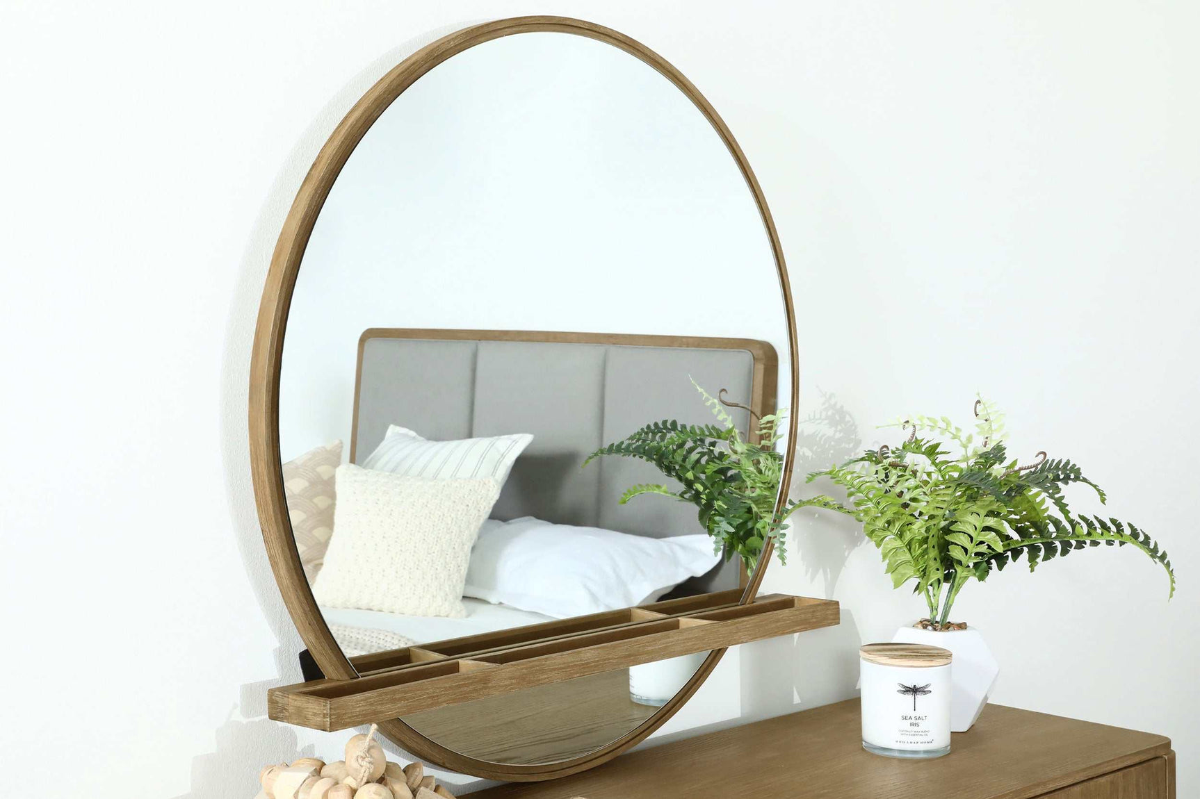 Arini Sand Wash Dresser Mirror - Ornate Home