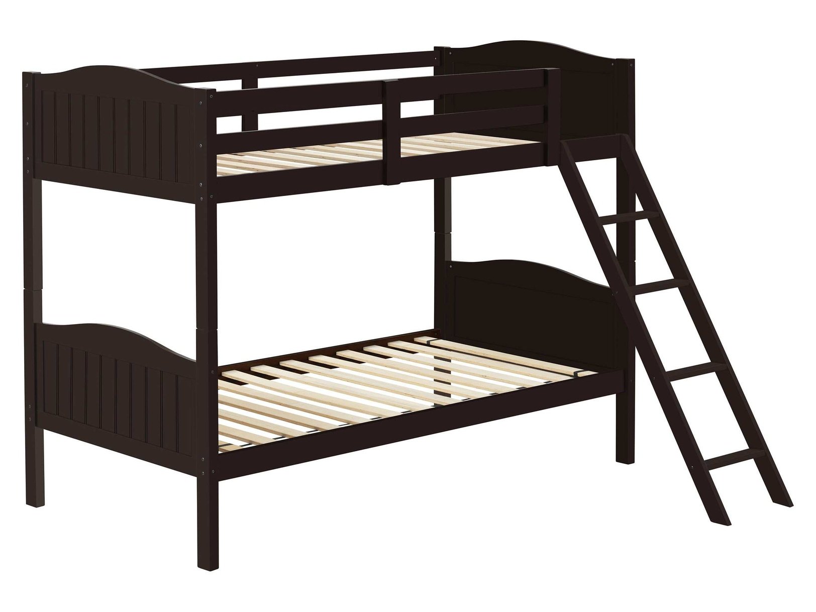 Arlo Espresso Twin / Twin Bunk Bed - Ornate Home