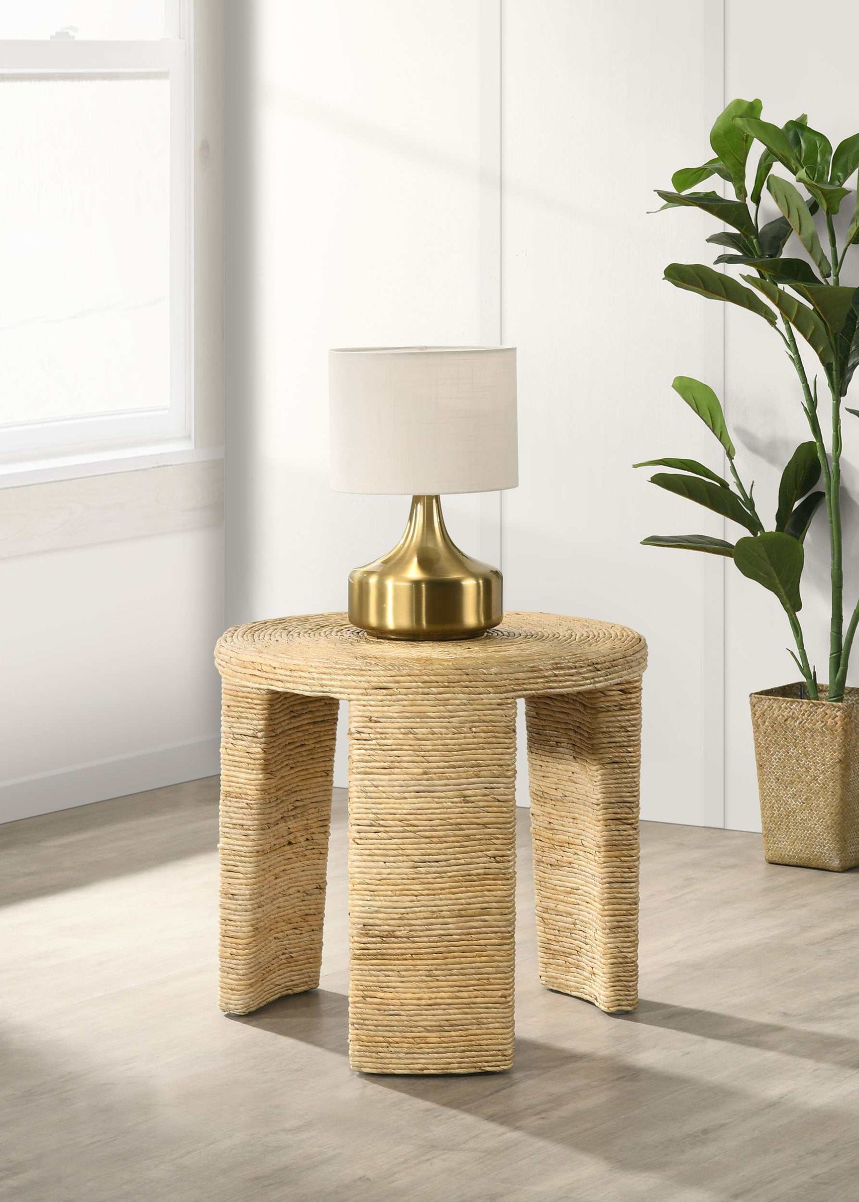 Artina Natural End Table - Ornate Home