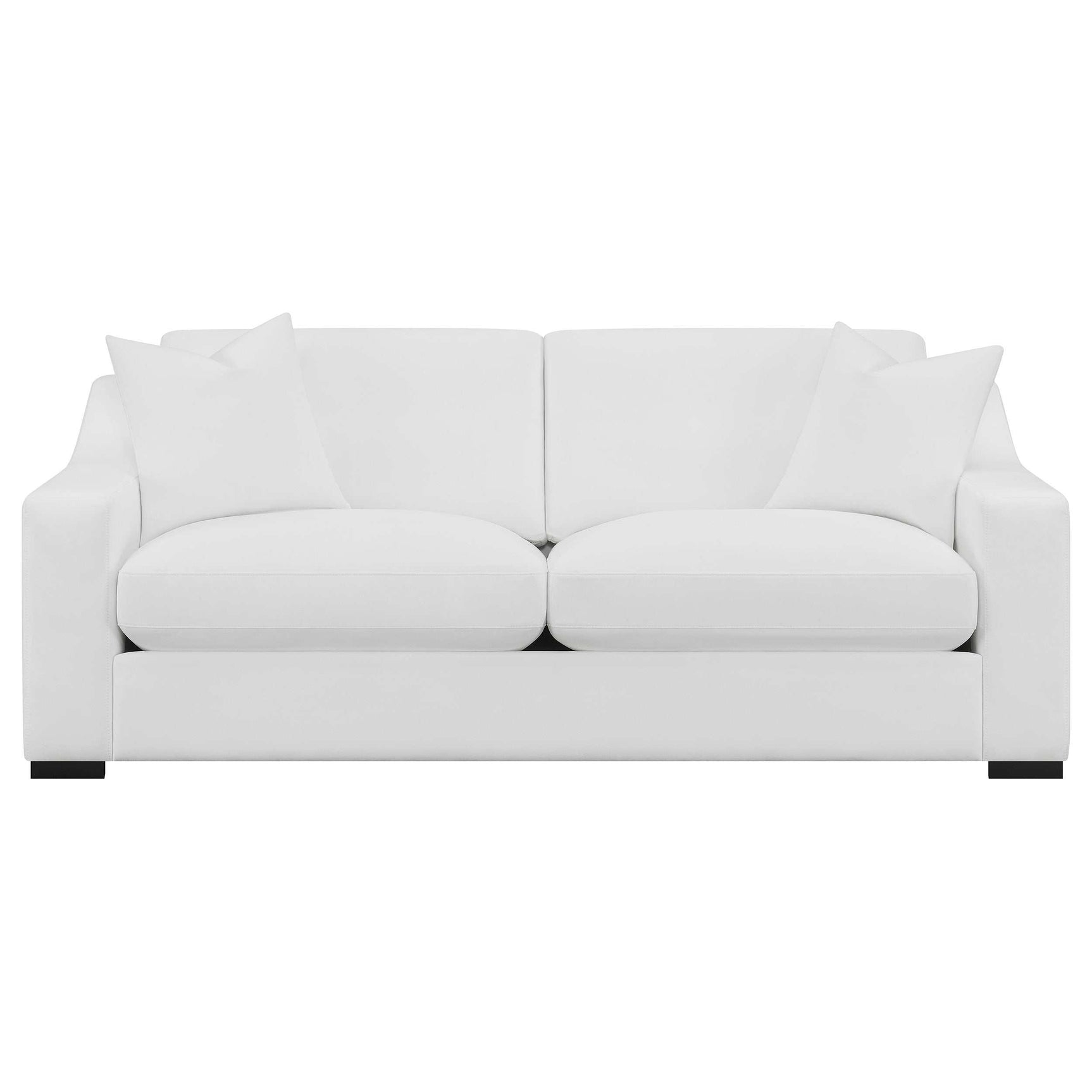 Ashlyn White 3 Pc Sofa Set - Ornate Home
