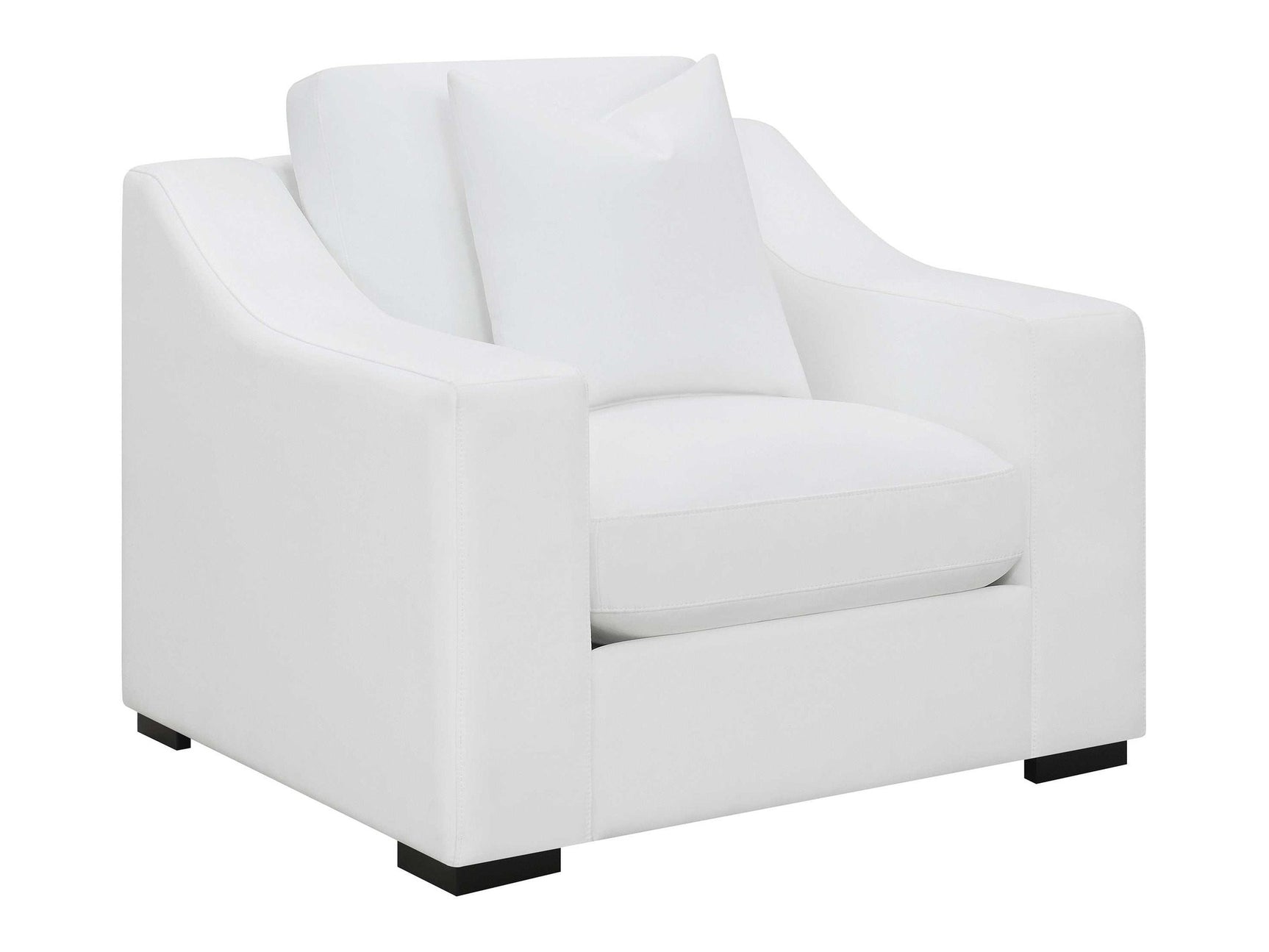 Ashlyn White Chair - Ornate Home