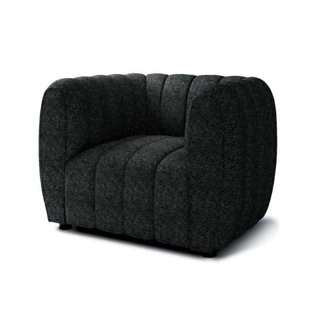 Aversa Black Chair - Ornate Home