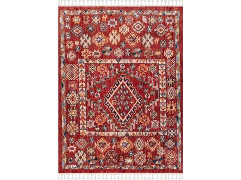 Back to Home Red Area Rug - Ornate Home