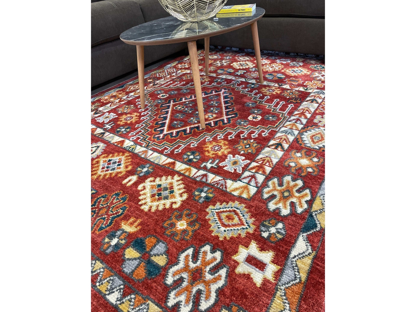 Back to Home Red Area Rug - Ornate Home