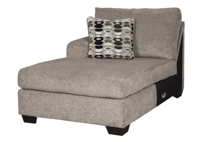 Ballinasloe Platinum 3pc Sectional Sofa w/ Chaise - Ornate Home