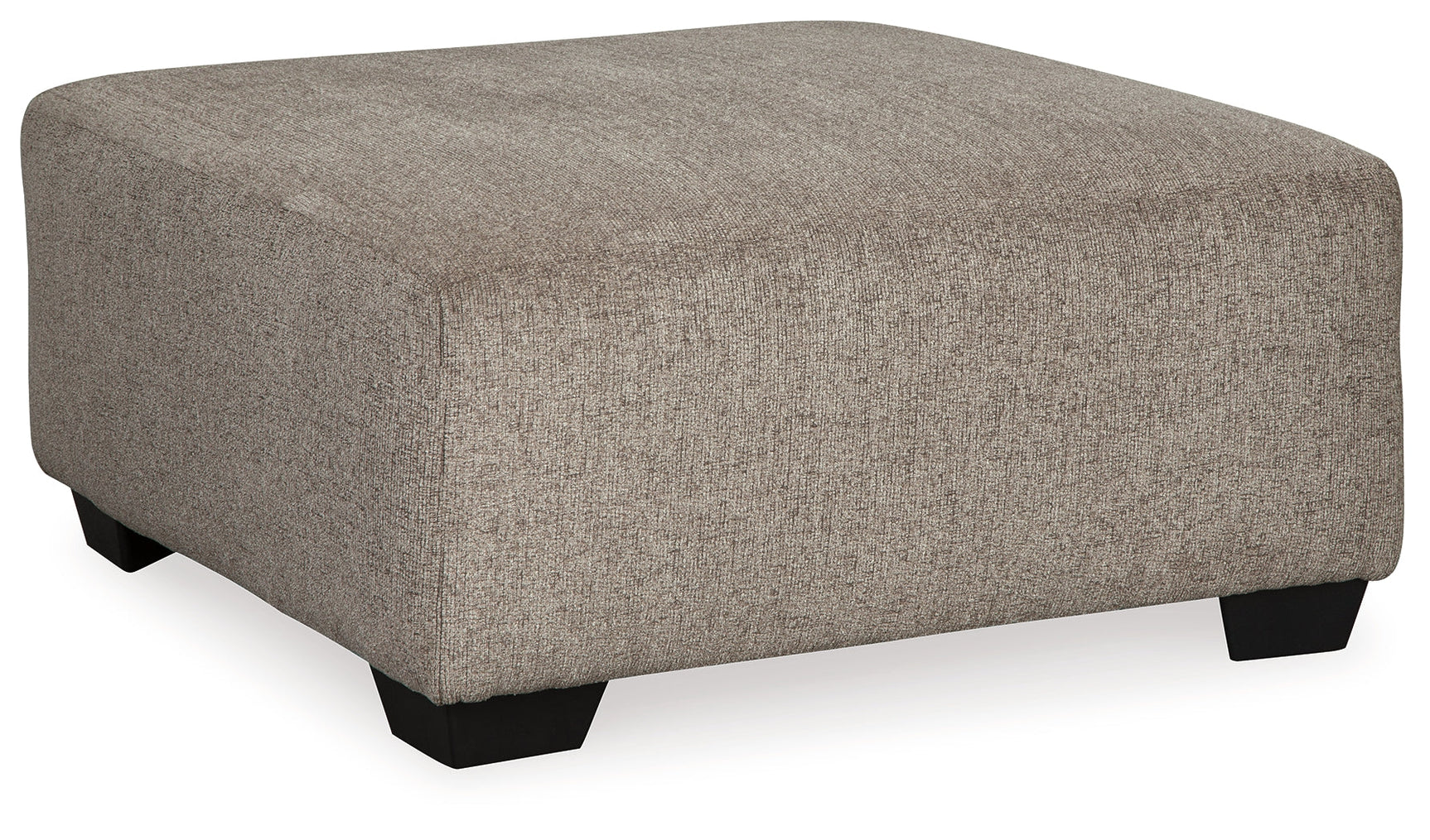 Ballinasloe Platinum Oversized Ottoman - Ornate Home