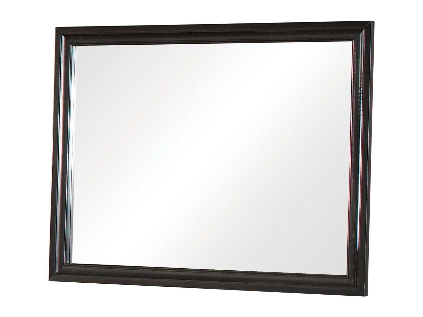 Barzini Black Dresser Mirror - Ornate Home