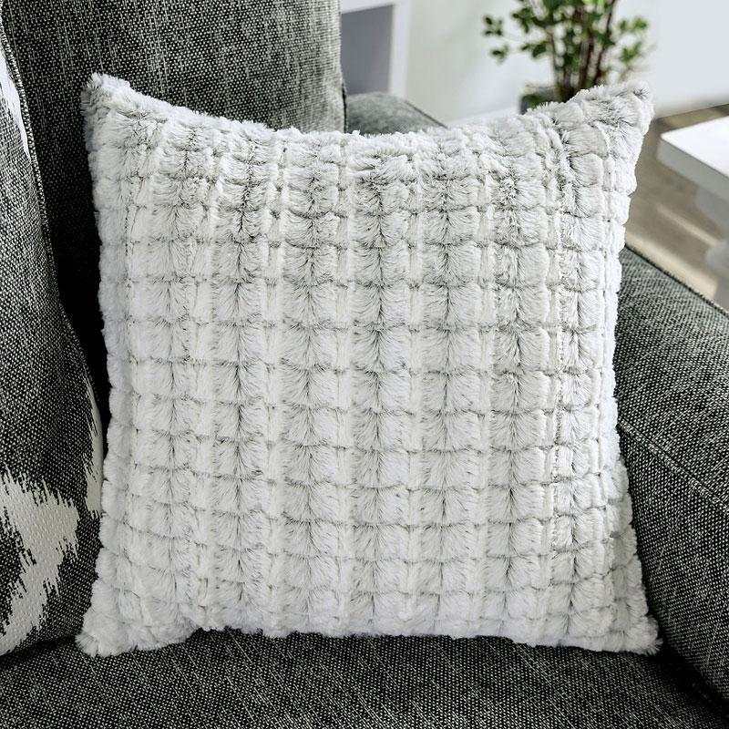 Basie Gray Stationary Sofa & Loveseat 2pc - Ornate Home