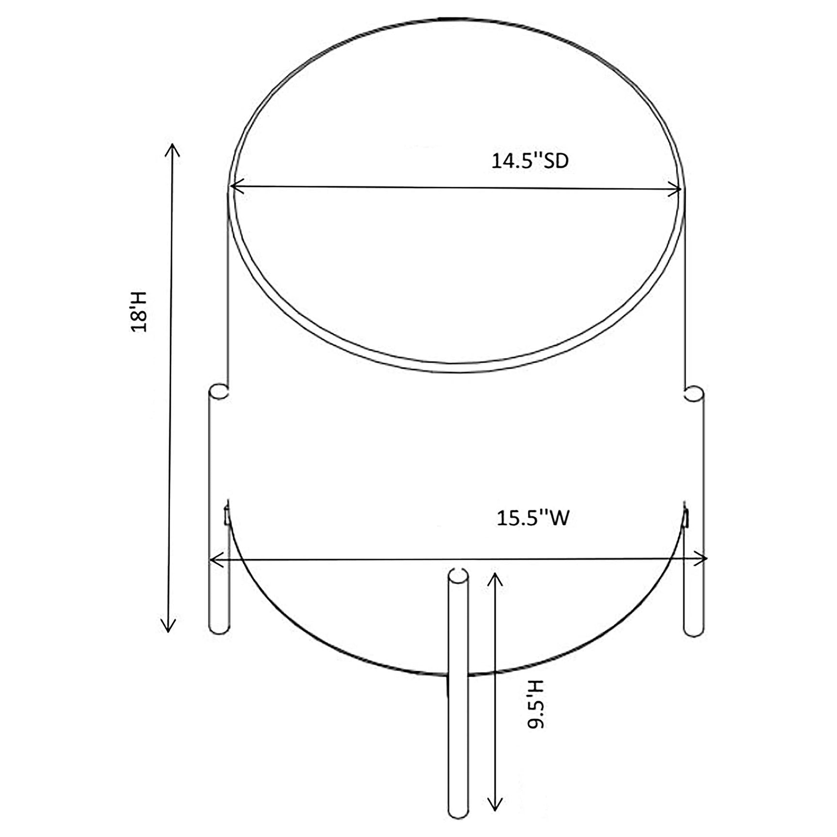 Basye IVORY Ottoman - Ornate Home