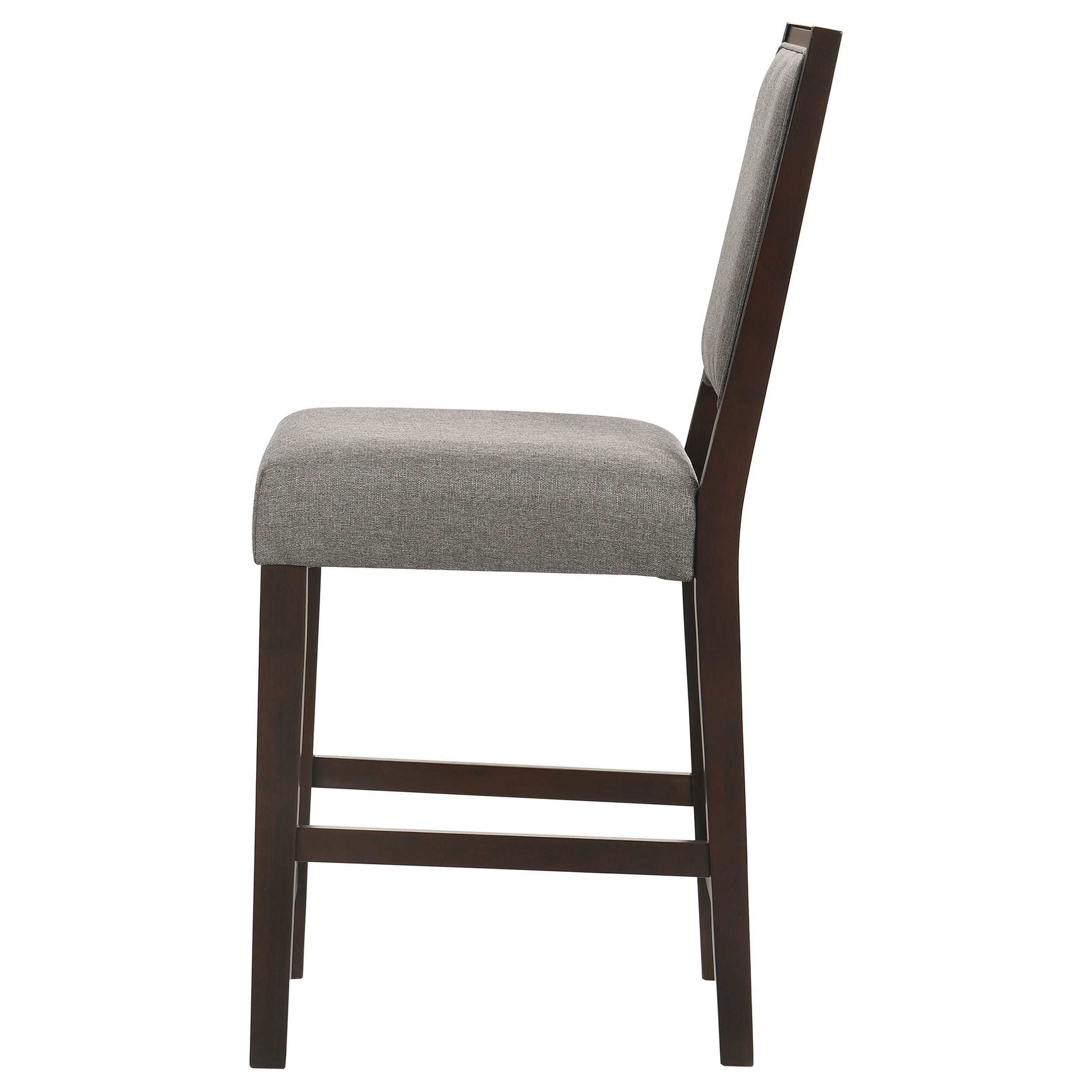 Bedford Grey / Espresso Counter Stool - Ornate Home