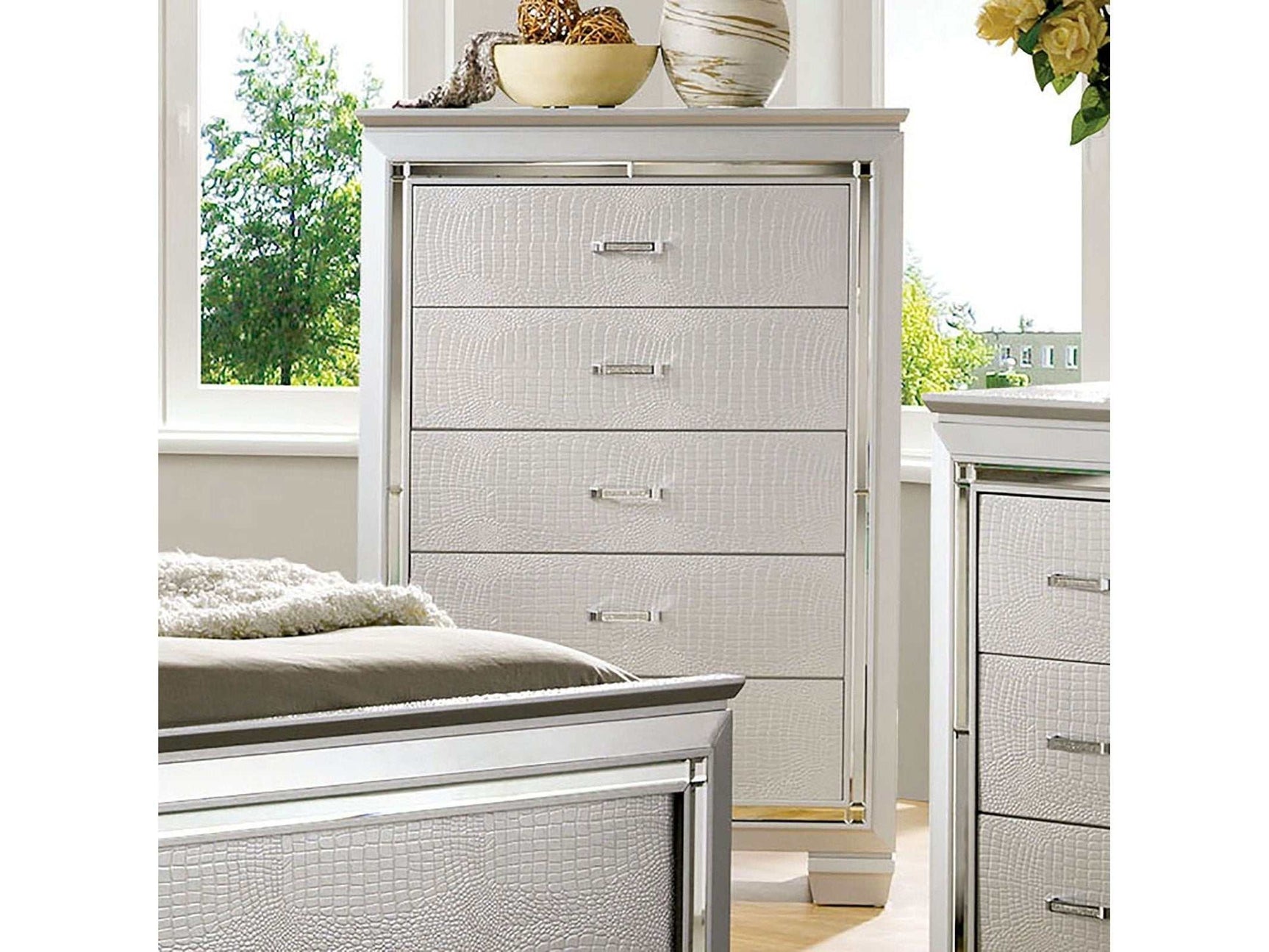 Bellanova Silver Chest - Ornate Home