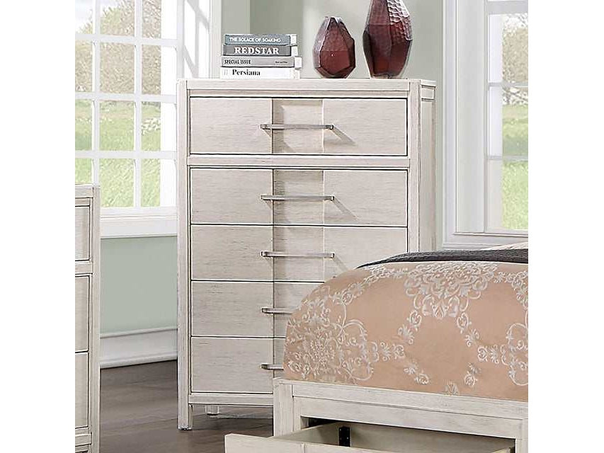 Berenice White Chest - Ornate Home