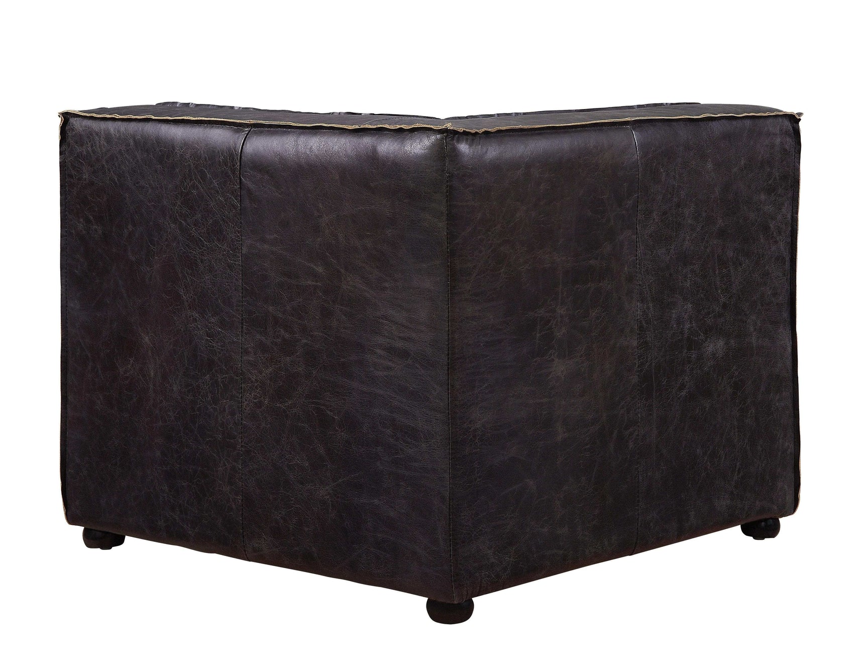 Birdie Top Grain Leather Modular Sectional Living Room Set - Ornate Home