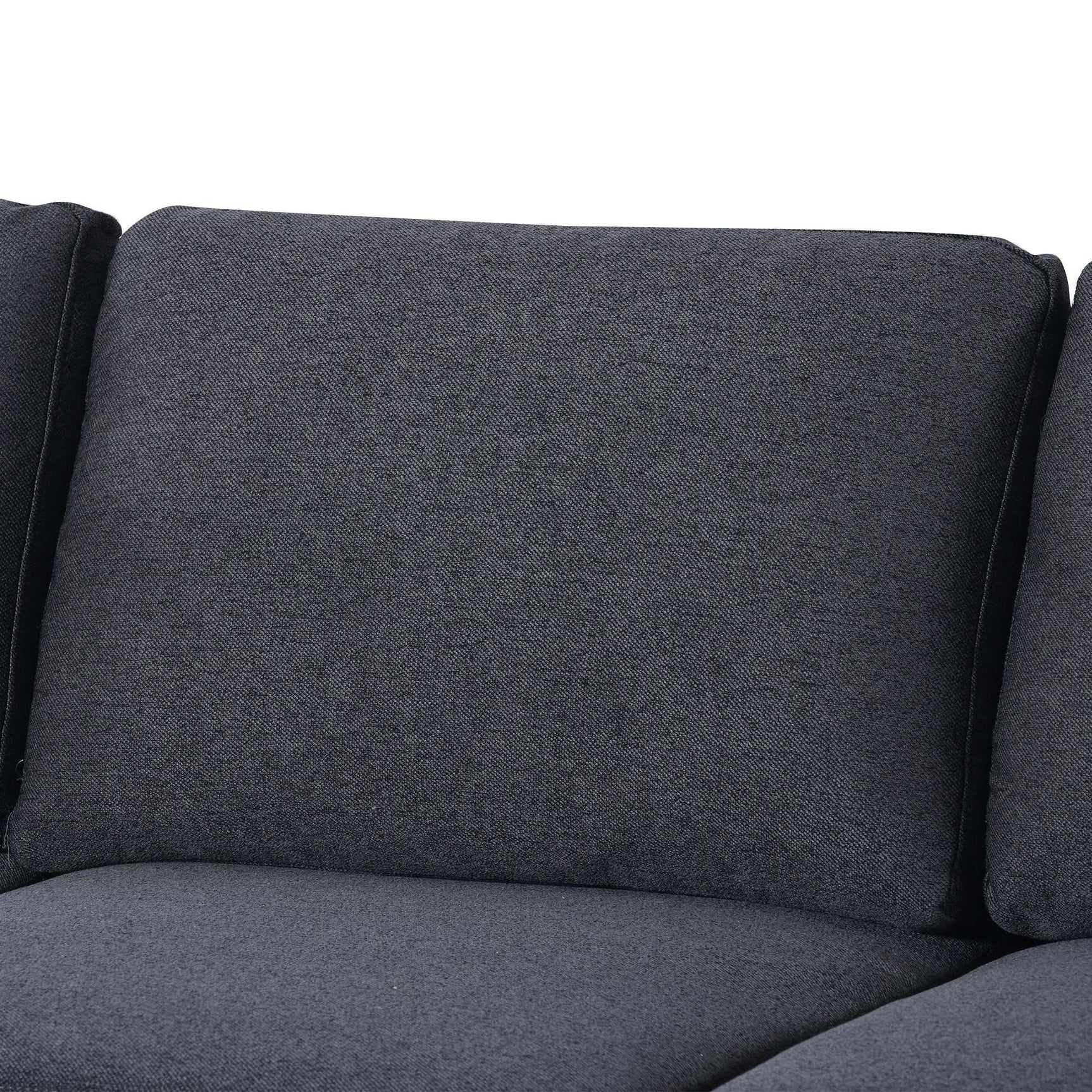 Biscar Convertible Modular Sectional Sofa Gray - Ornate Home
