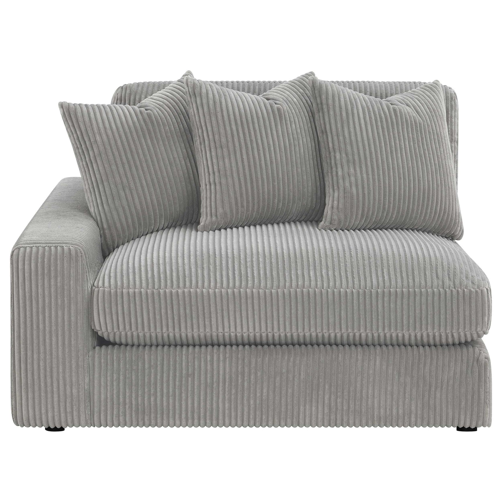 Blaine Fog Reversible Chaise 2-Piece Sectional - Ornate Home
