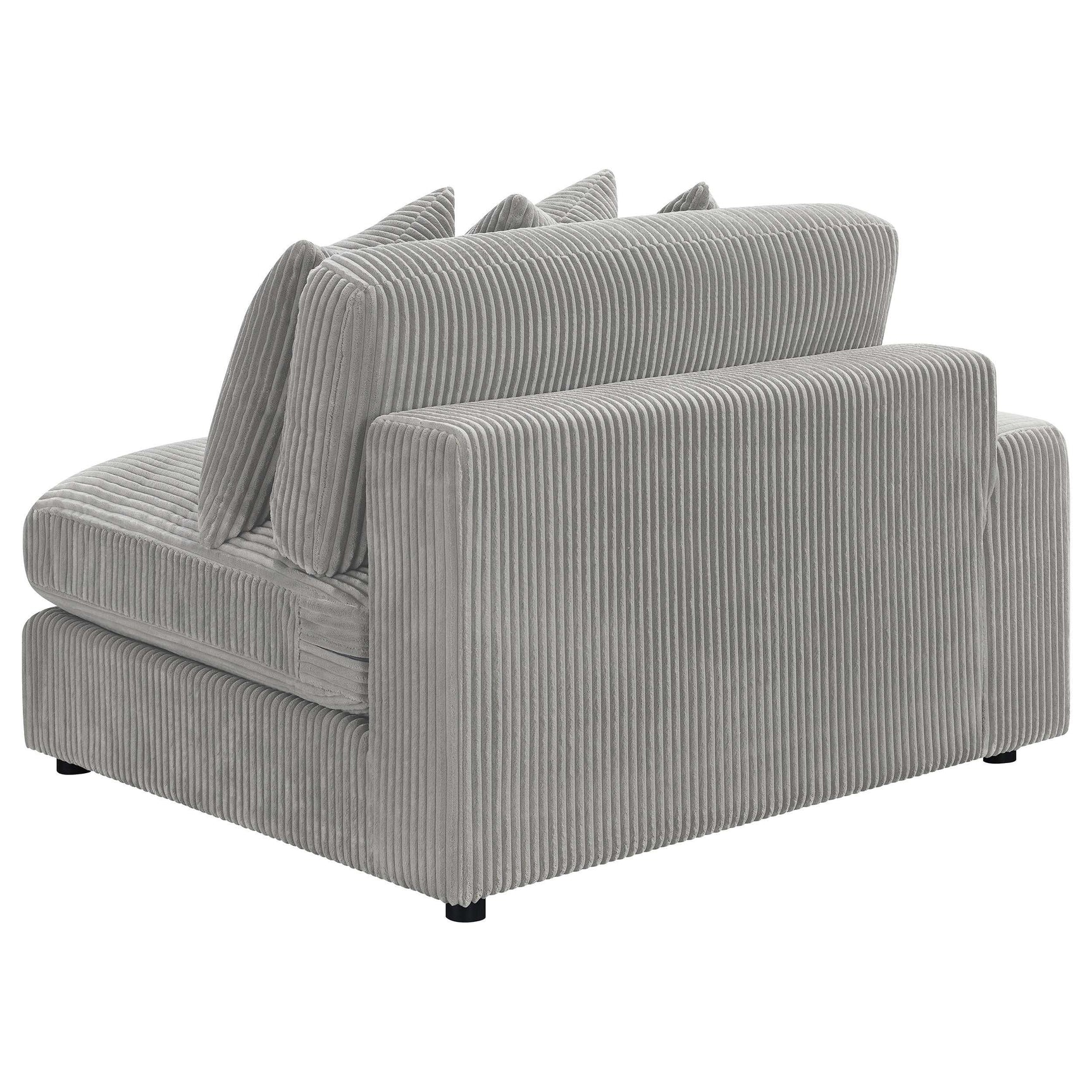 Blaine Fog Reversible Chaise 2-Piece Sectional - Ornate Home